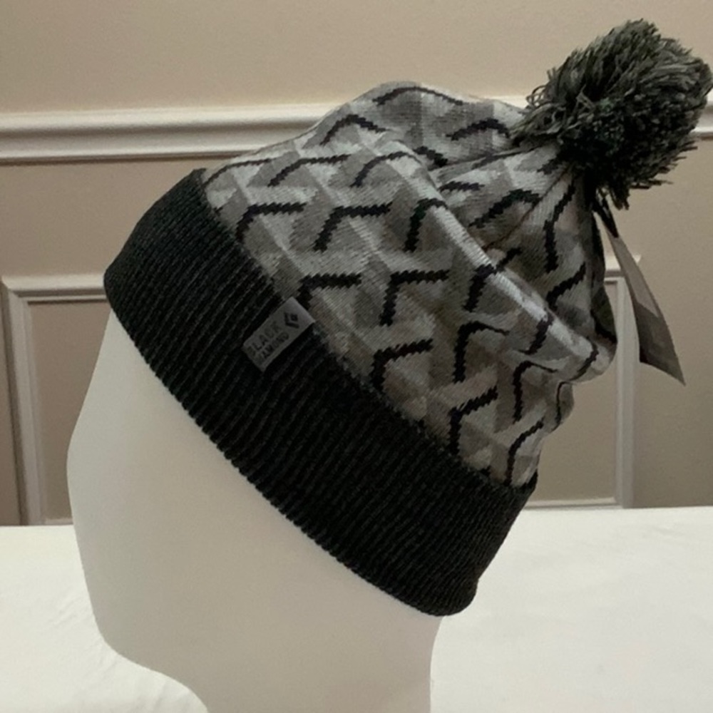 Black Diamond POM BEANIE - Grey Icon
